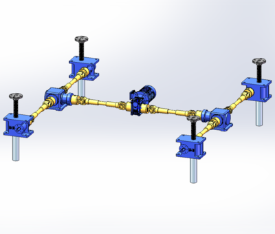 MA系列丝杆升降机组合