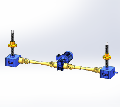 SJ系列 丝杆升降机组合方案